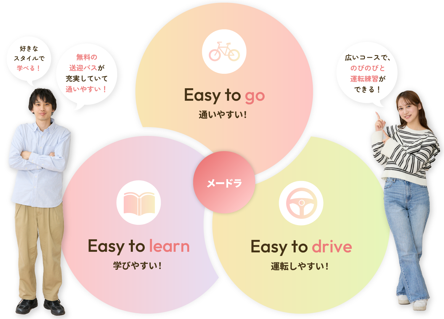 メードラのたくさんの魅力